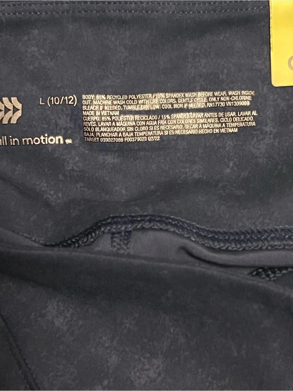 All in Motion Girls' High-Rise Leggings